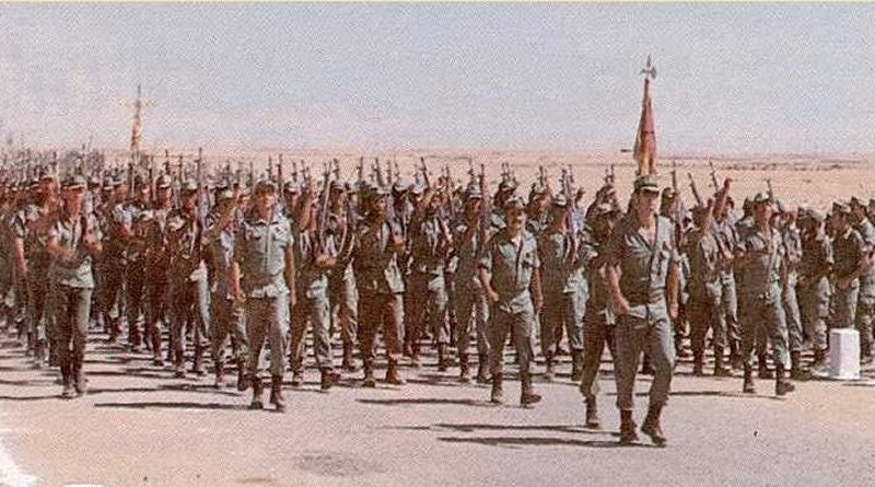 Ejército español en Sahara occidental, 1976