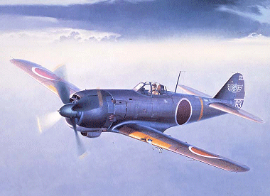 Caza Nakajima Ki-84 Hayate
