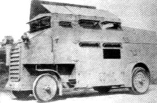 El segundo de los blindados Schneider � Brill�e modelo 1909