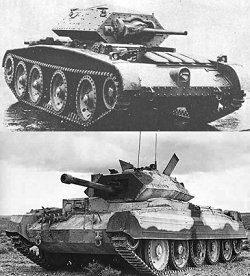 Tanques Covenanter y Crusader