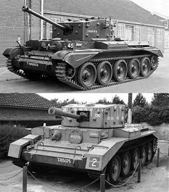 Tanques Cromwell y Centaur