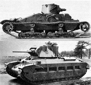 Tanques Matilda-I y Matilda-II